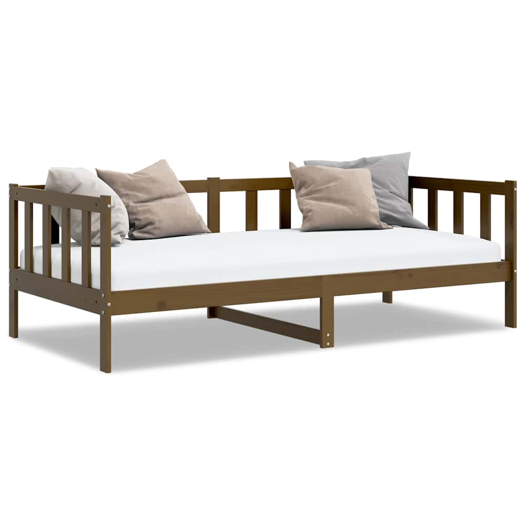 Dagseng honningbrun heltre furu 90x200 cm