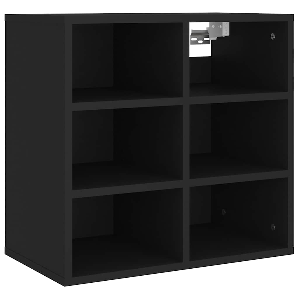 Skoskap 2 stk svart 52,5x30x50 cm