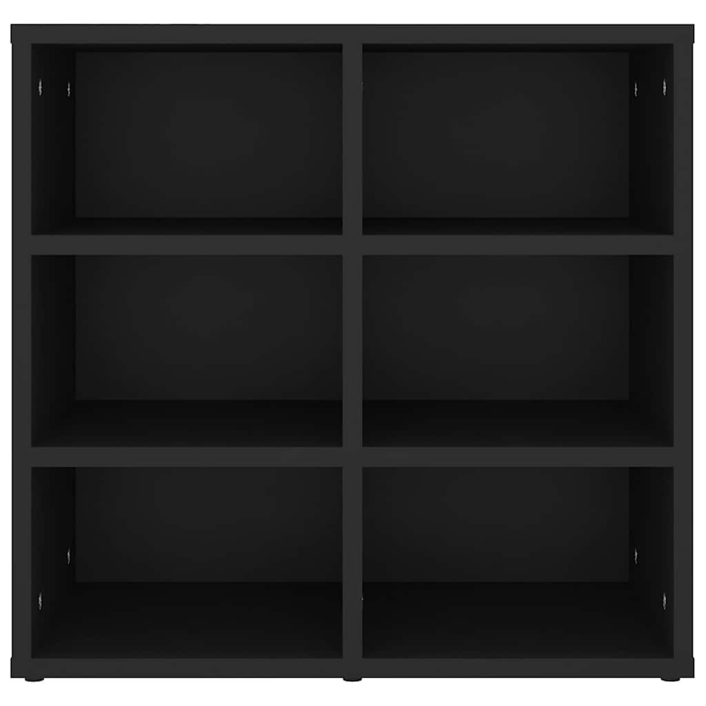 Skoskap 2 stk svart 52,5x30x50 cm