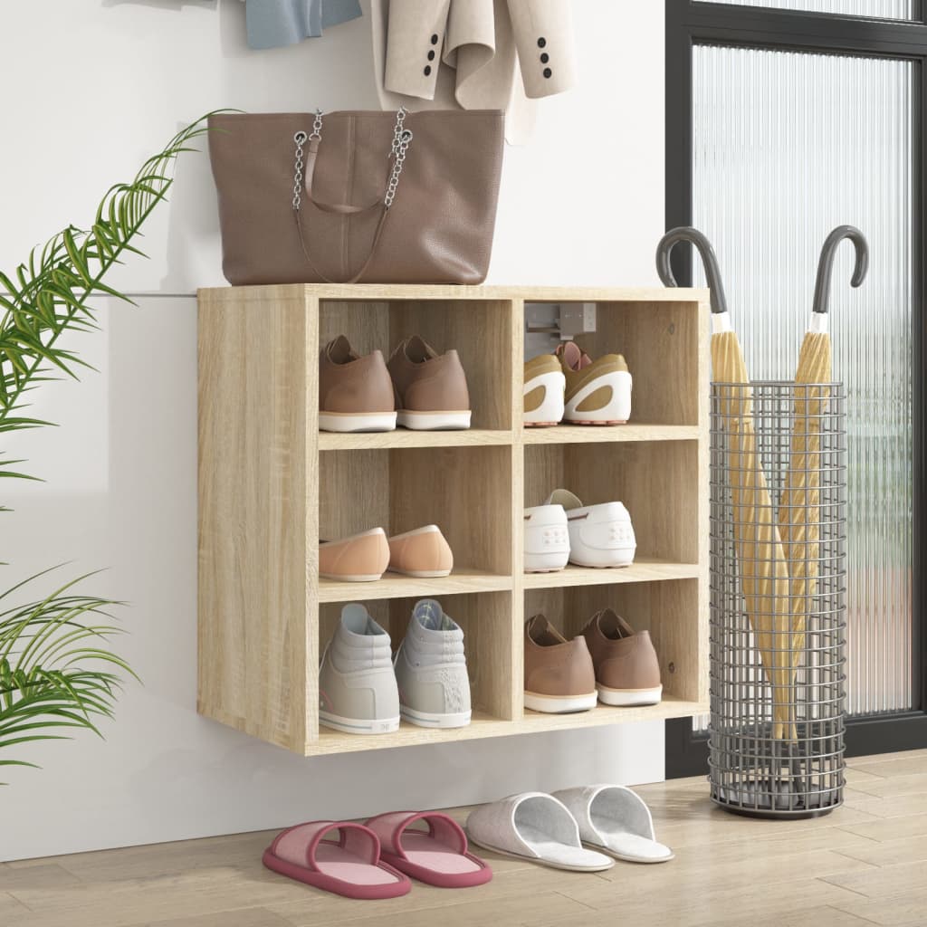 Skoskap sonoma eik 52,5x30x50 cm