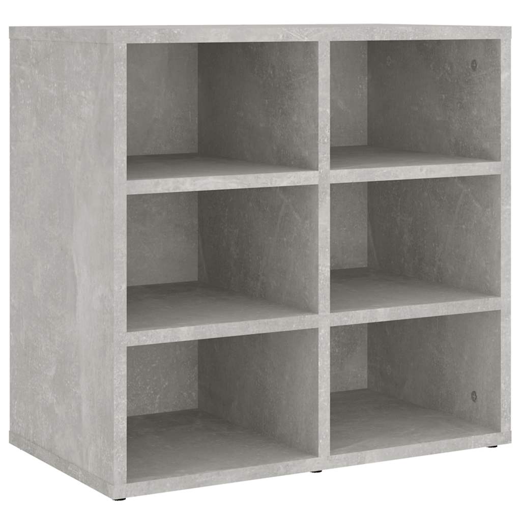 Skoskap betonggrå 2 stk 52,5x30x50 cm