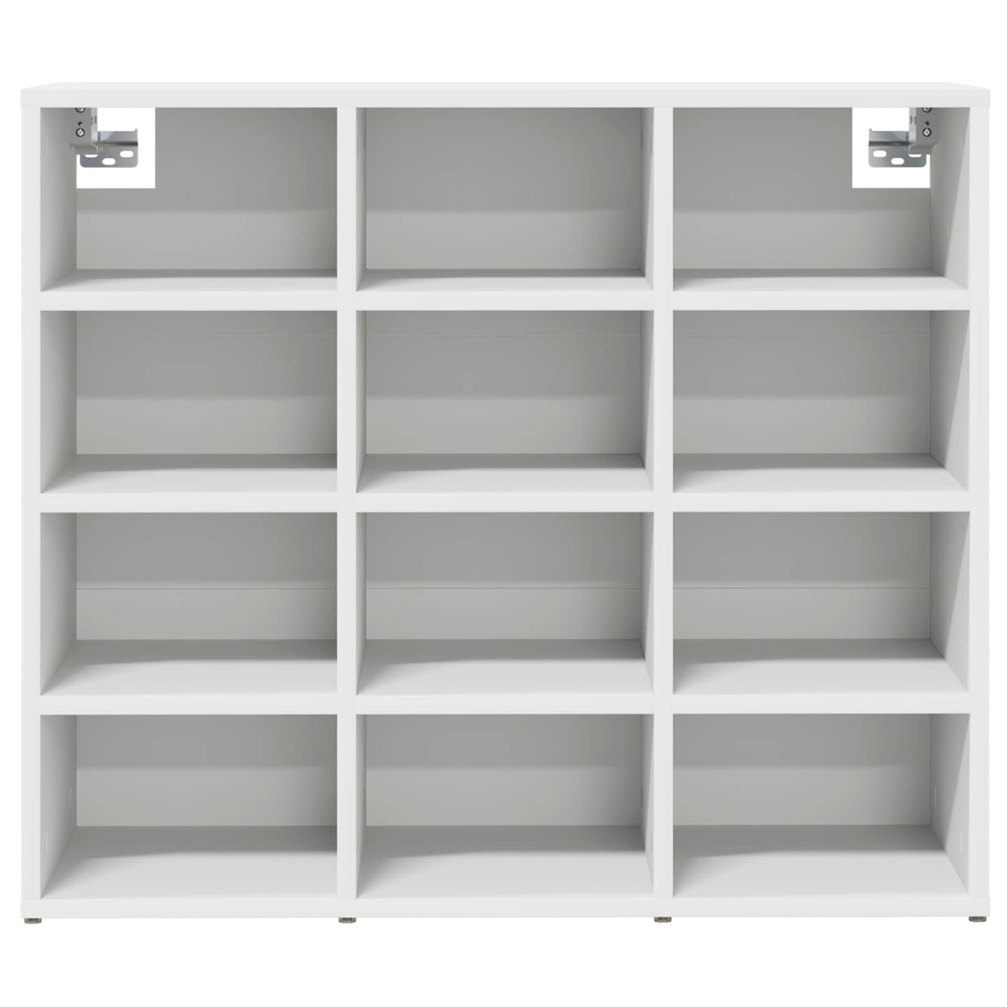 Sko Skap med hylle Hvit 77,5 x 30 x 67 cm Konstruert tre