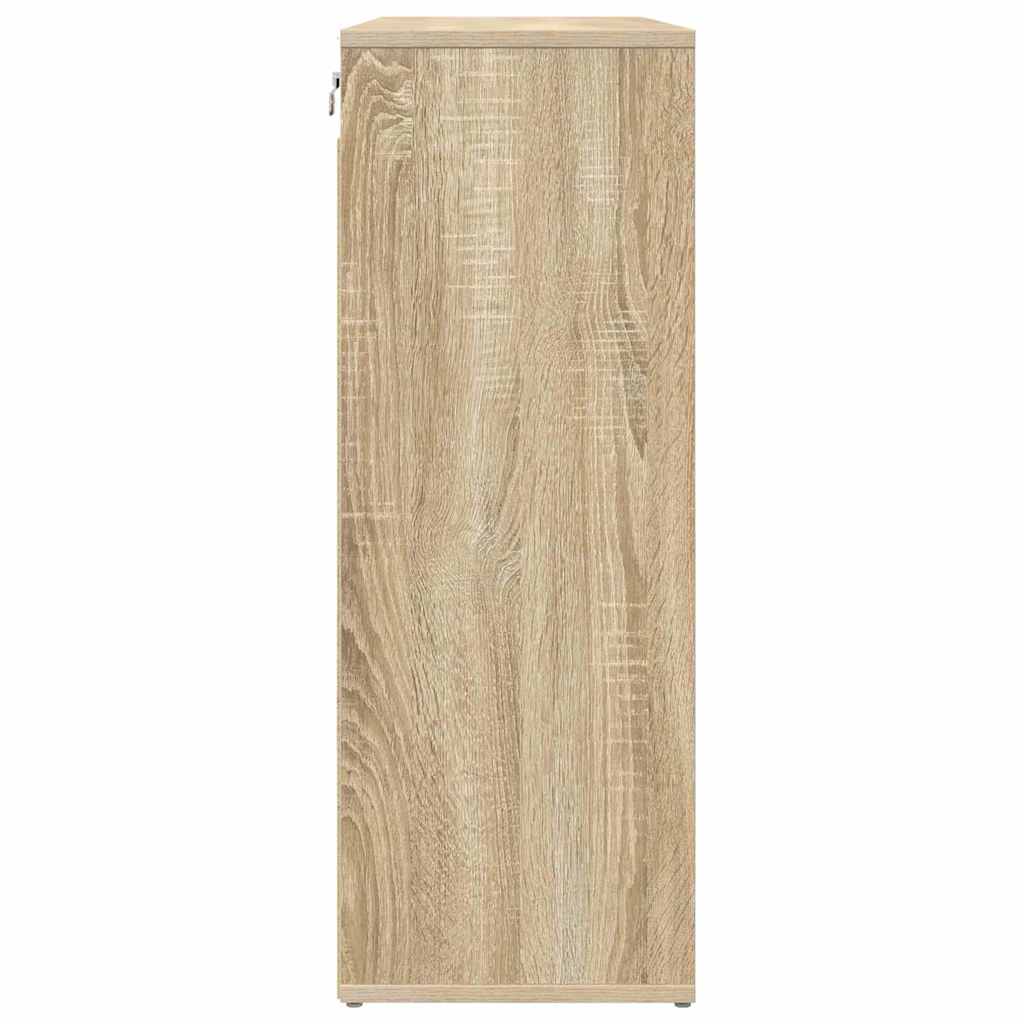 Sko Skap Sonoma eik 77,5 x 30 x 83,5 cm Konstruert tre