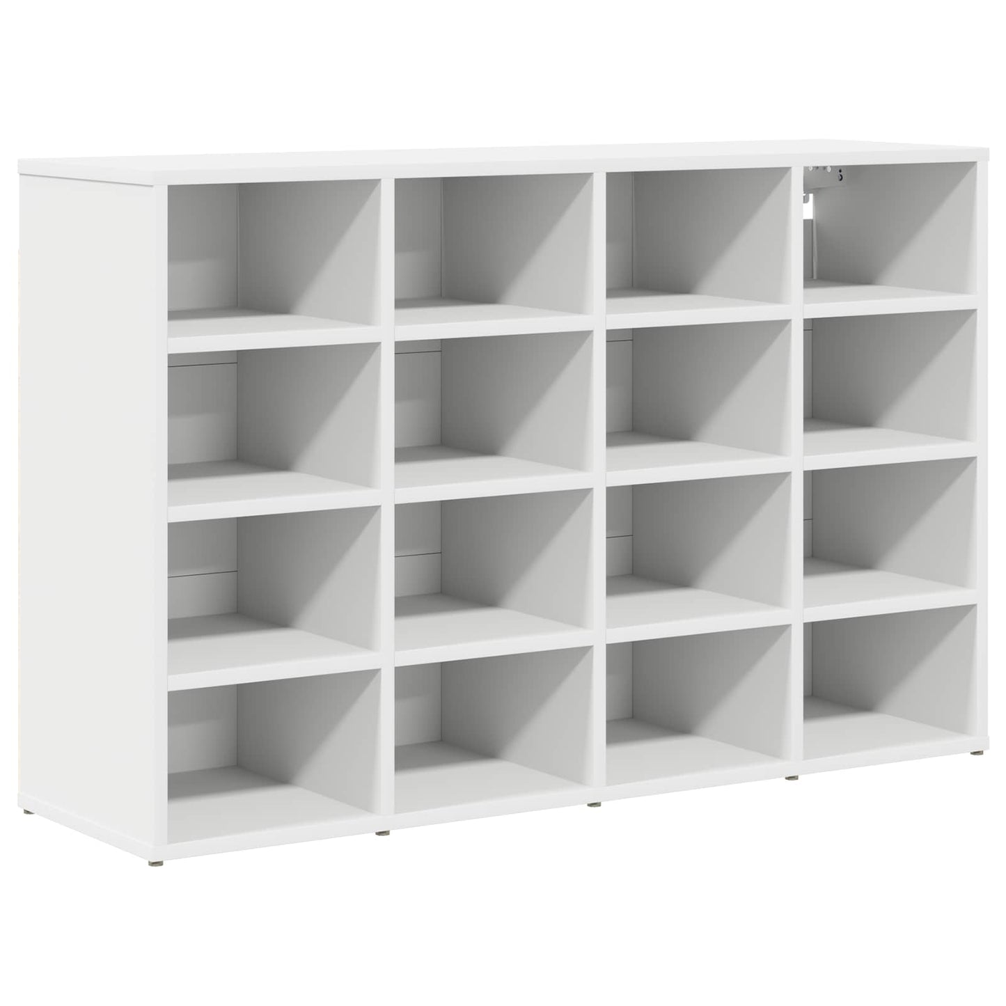 Sko Skap 103 x 30 x 67 cm Konstruert tre Hvit