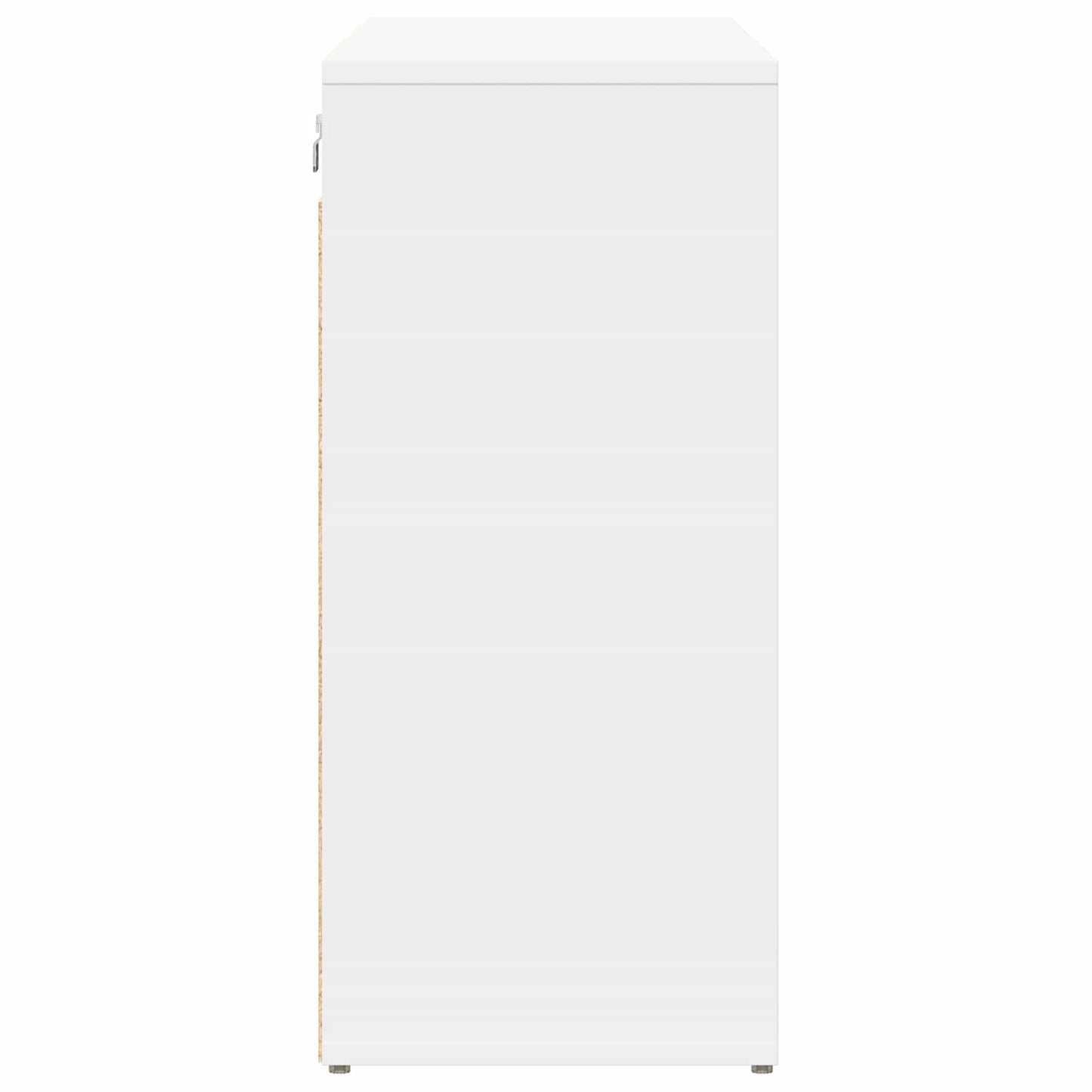 Sko Skap 103 x 30 x 67 cm Konstruert tre Hvit