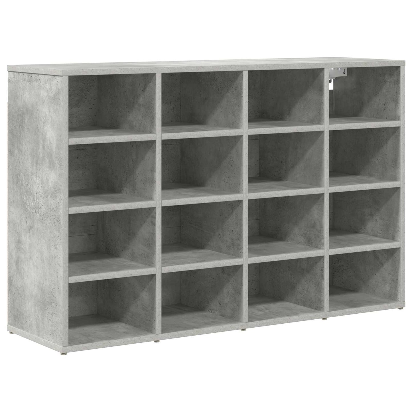 Sko Skap med hylle Betonggrå 103 x 30 x 67 cm Konstruert tre