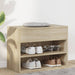 Skobenk sonoma eik 60x30x45 cm konstruert tre