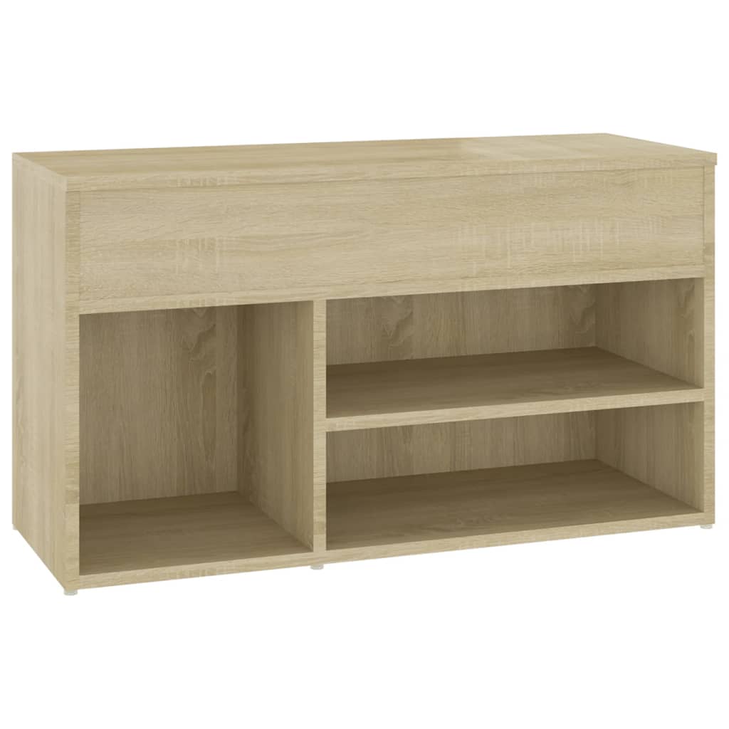 Skobenk sonoma eik 80x30x45 cm konstruert tre