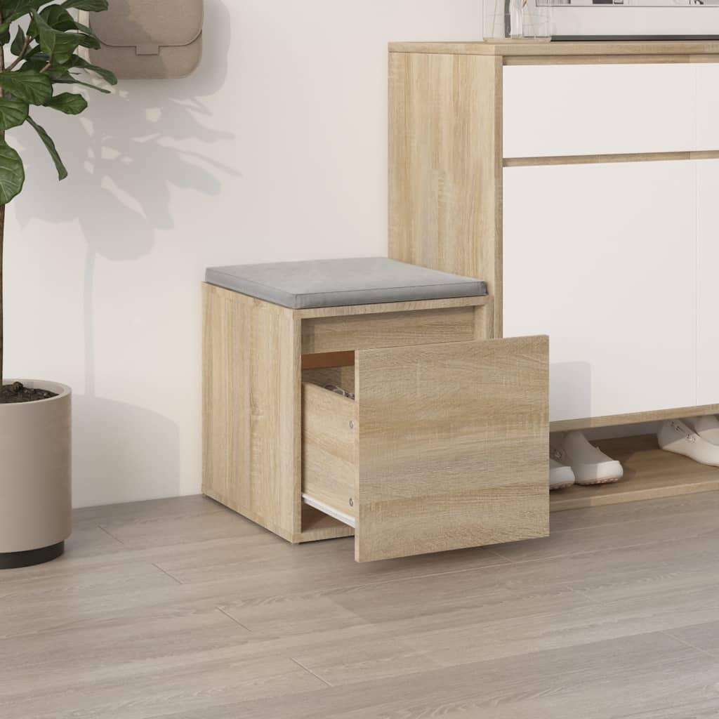 Oppbevaringsskap sonoma eik 40,5x40x40 cm konstruert tre
