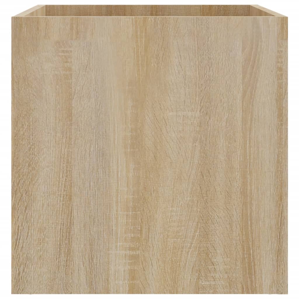 Plantekasse sonoma eik 40x40x40 cm konstruert tre