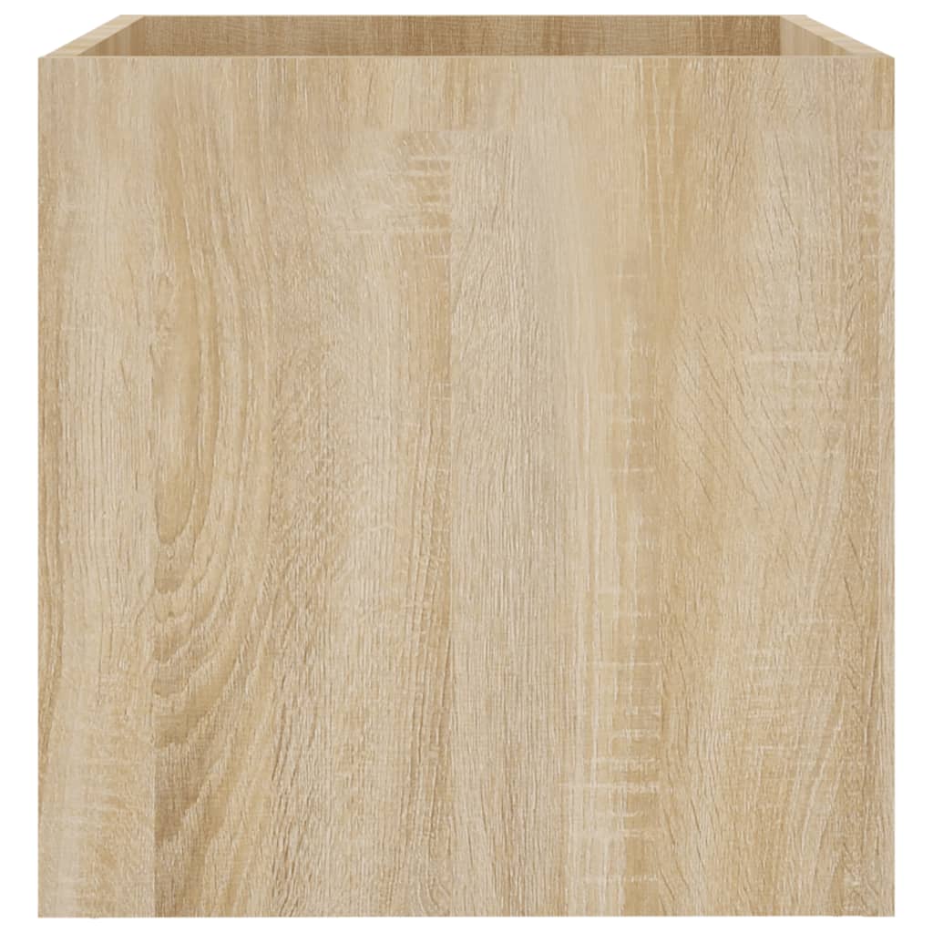 Plantekasse sonoma eik 40x40x40 cm konstruert tre