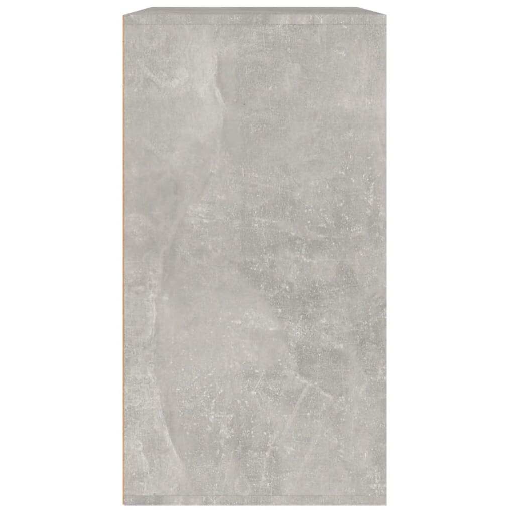 Sminkeskap betonggrå 80x40x75 cm konstruert tre
