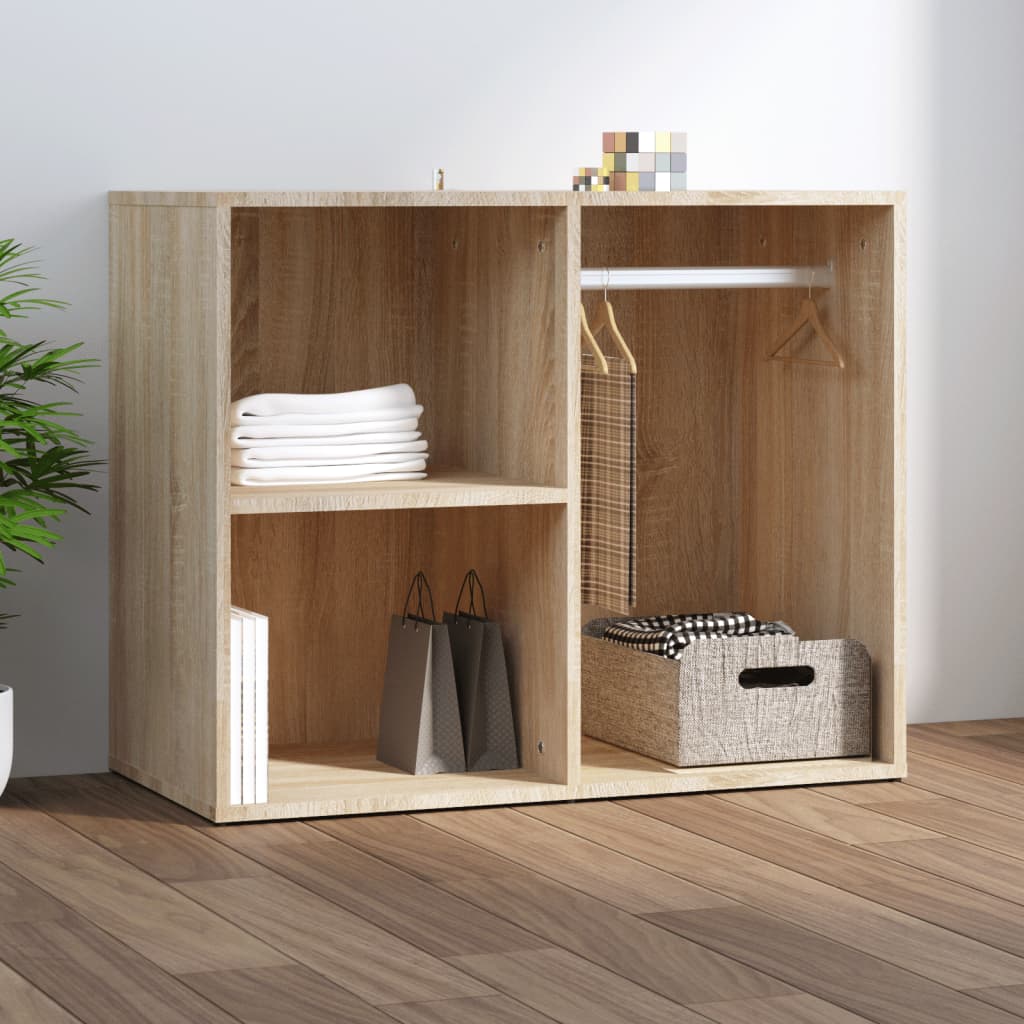 Sminkeskap sonoma eik 80x40x65 cm konstruert tre