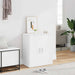 Skoskap hvit 60x35x70 cm konstruert tre