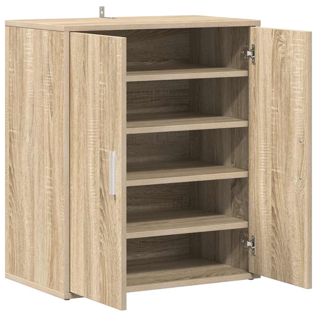 Skoskap sonoma eik 60x35x70 cm konstruert tre