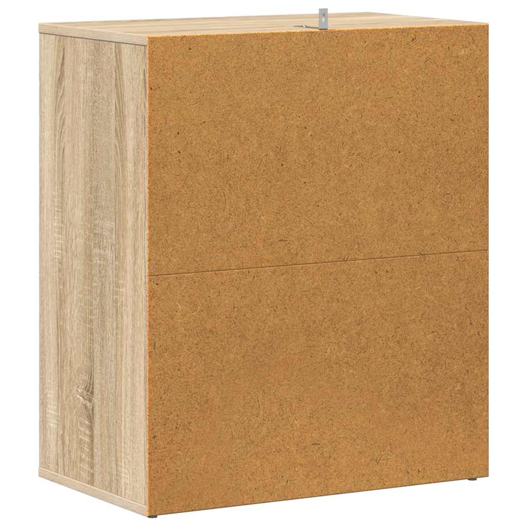 Skoskap sonoma eik 60x35x70 cm konstruert tre