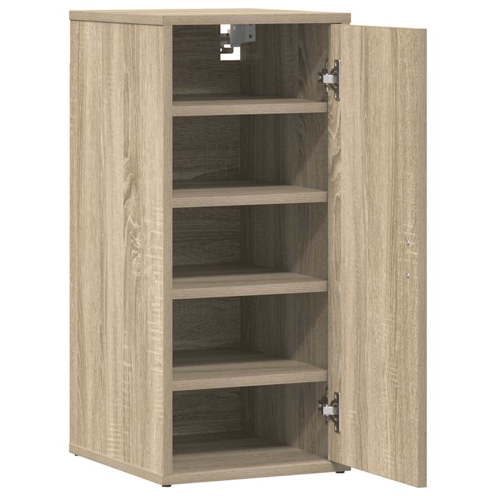 Skoskap sonoma eik 32x35x70 cm sponplate