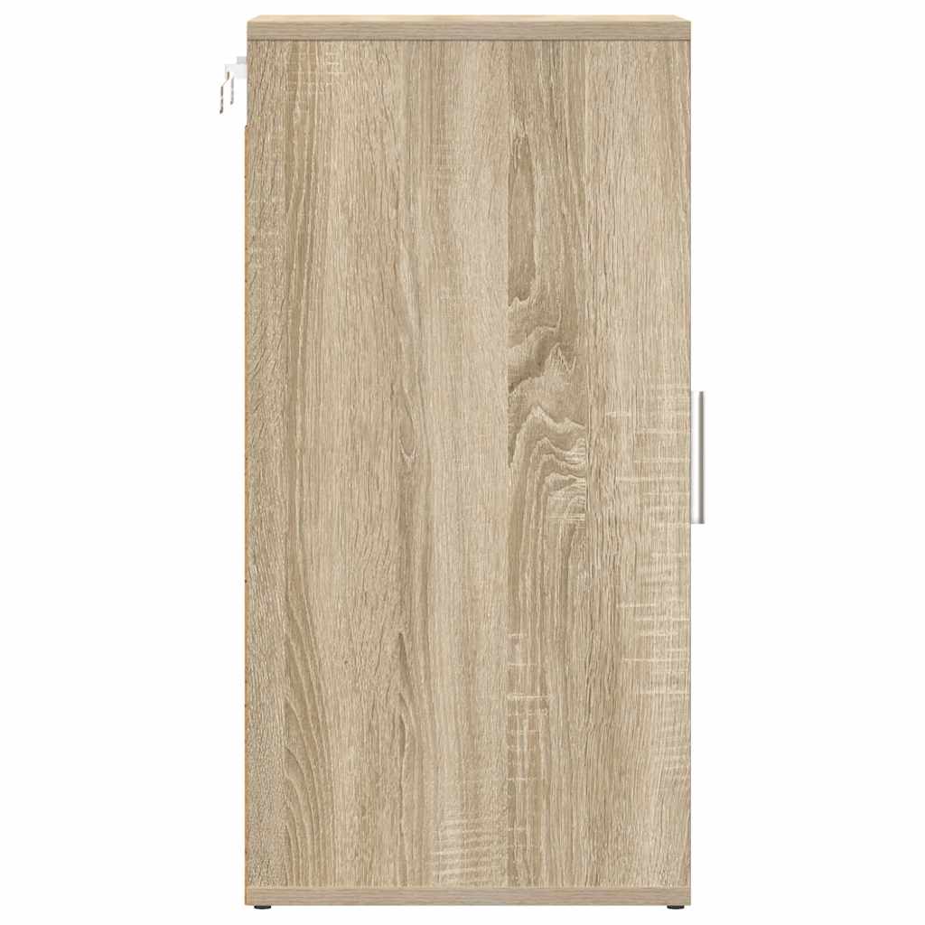 Skoskap sonoma eik 32x35x70 cm sponplate