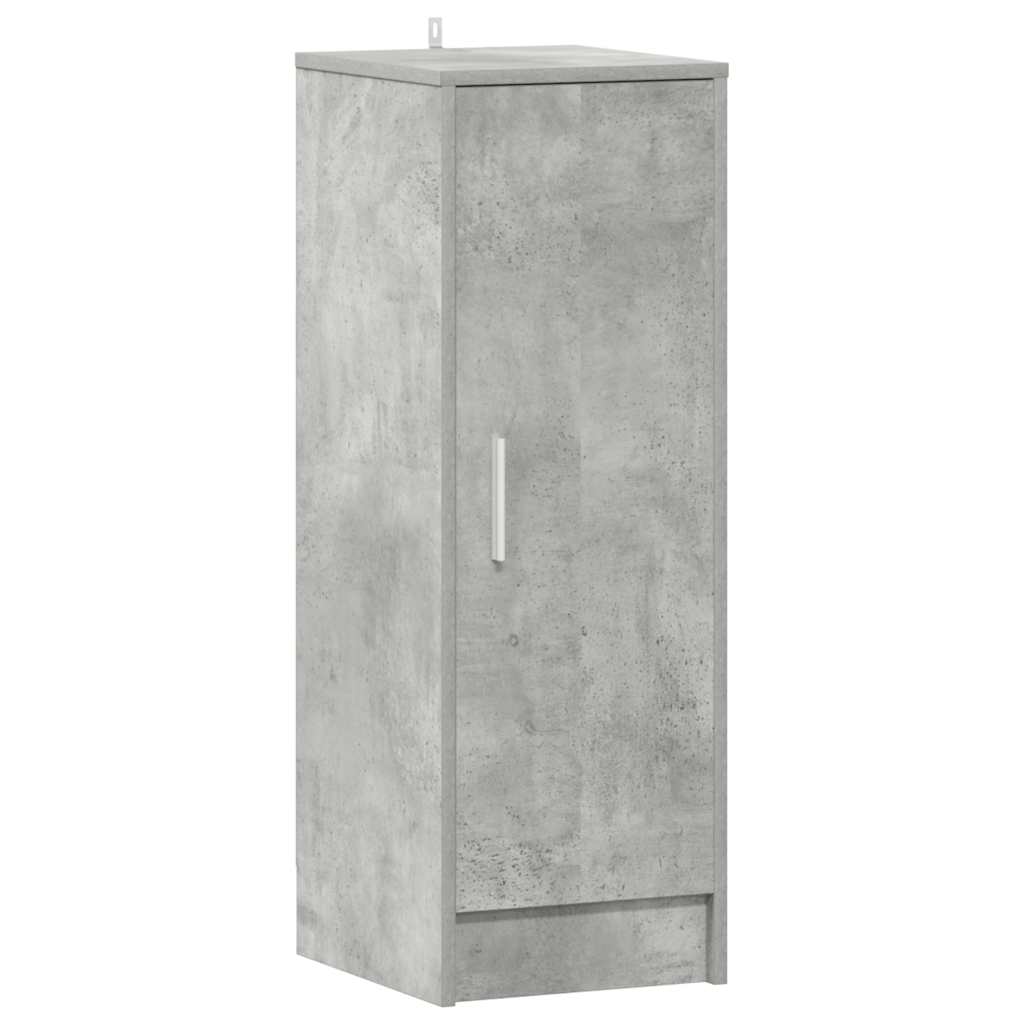Skoskap betonggrå 32x35x92 cm konstruert tre