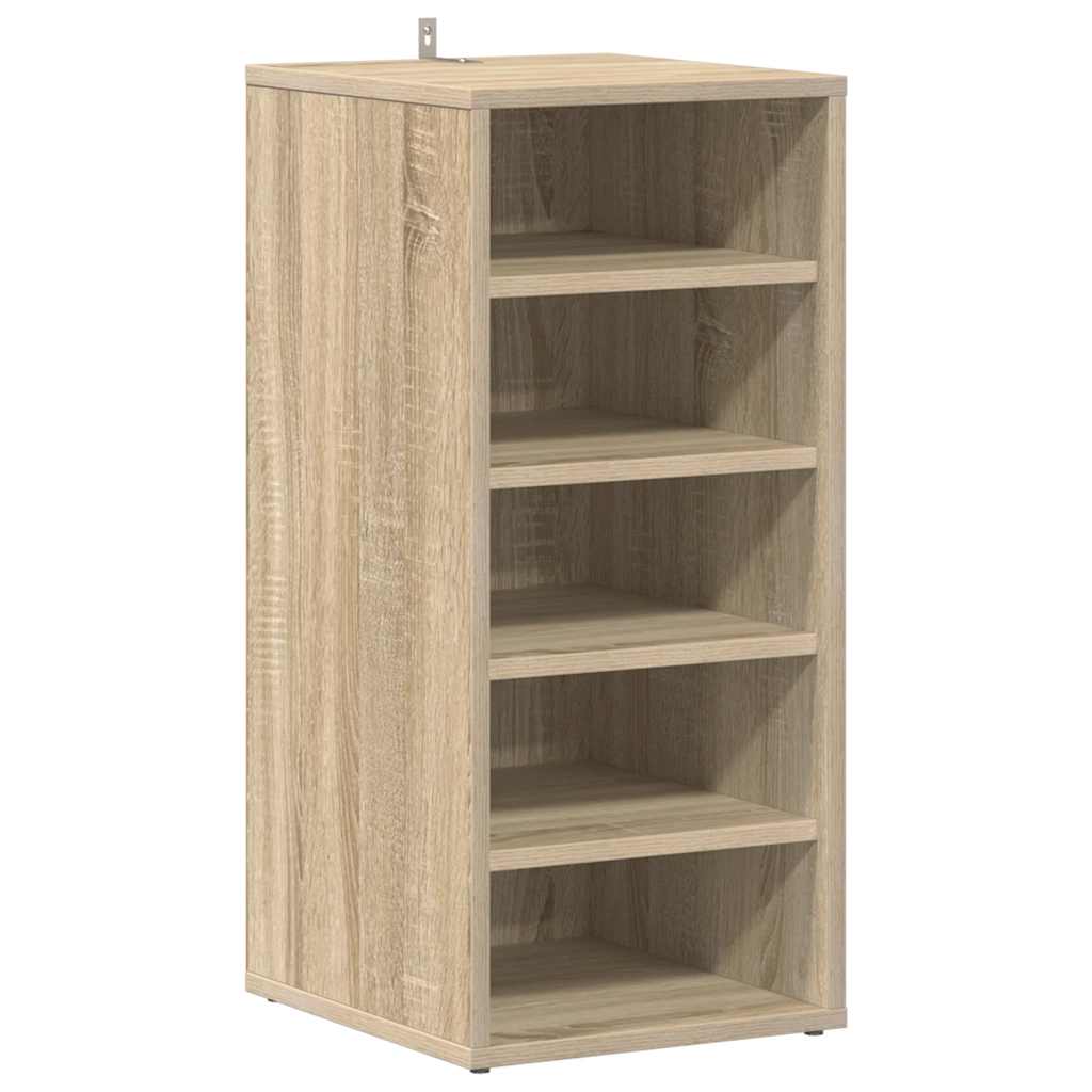 Skoskap sonoma eik 31,5x35x70 cm konstruert tre