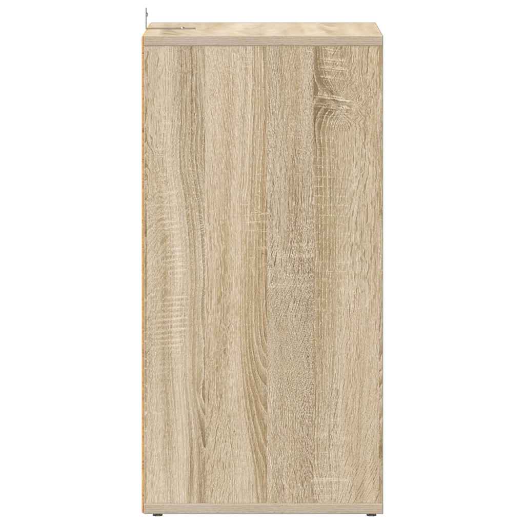 Skoskap sonoma eik 31,5x35x70 cm konstruert tre