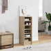 Skoskap sonoma eik 31,5x35x90 cm konstruert tre