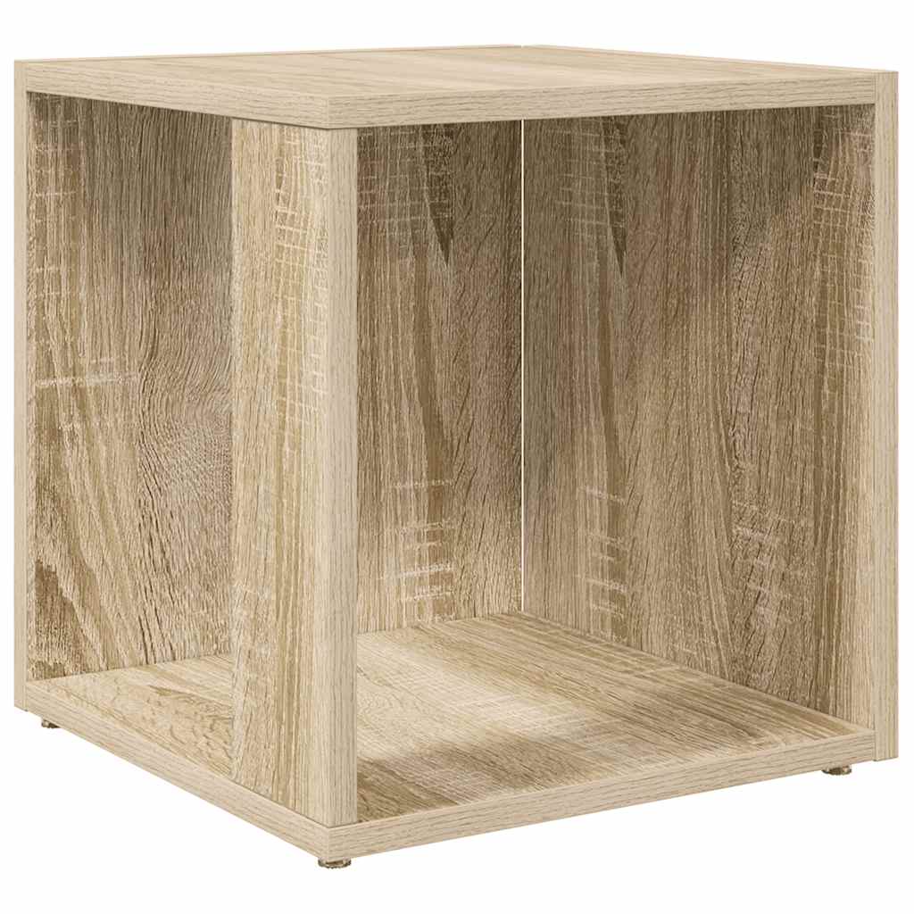 Sidebord sonoma eik 33x33x34,5 cm konstruert tre