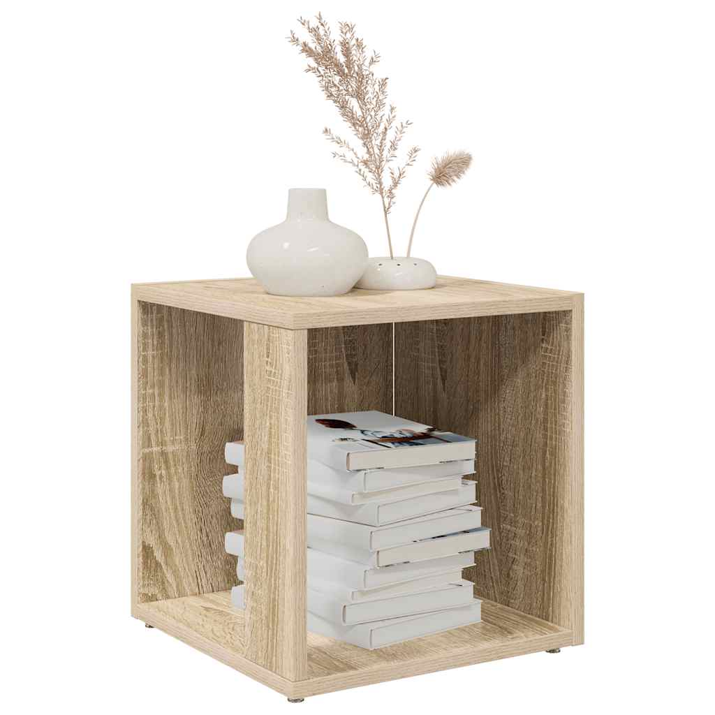 Sidebord sonoma eik 33x33x34,5 cm konstruert tre