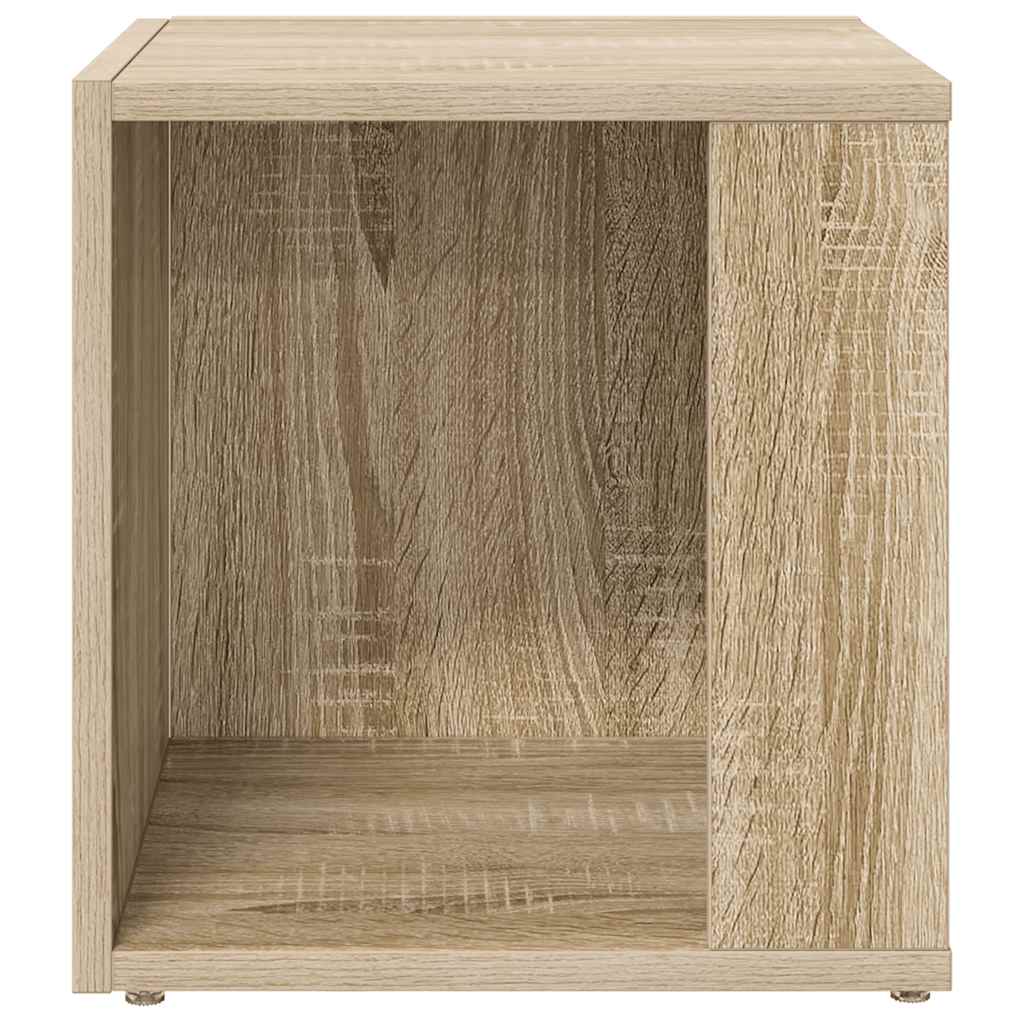 Sidebord sonoma eik 33x33x34,5 cm konstruert tre