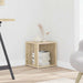 Sidebord sonoma eik 33x33x34,5 cm konstruert tre