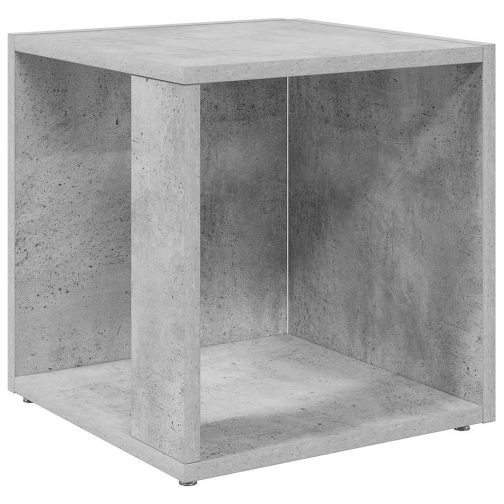 Sidebord betonggrå 33x33x34,5 cm konstruert tre