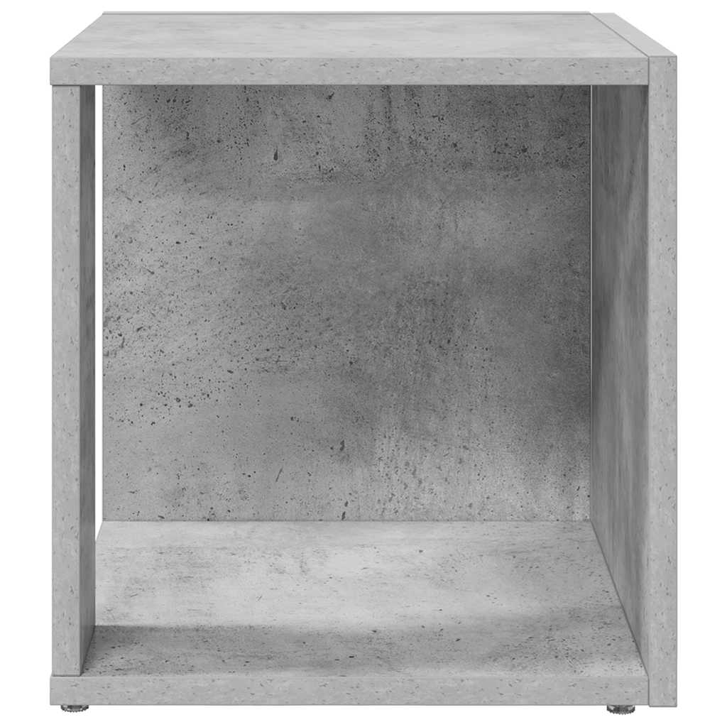 Sidebord betonggrå 33x33x34,5 cm konstruert tre