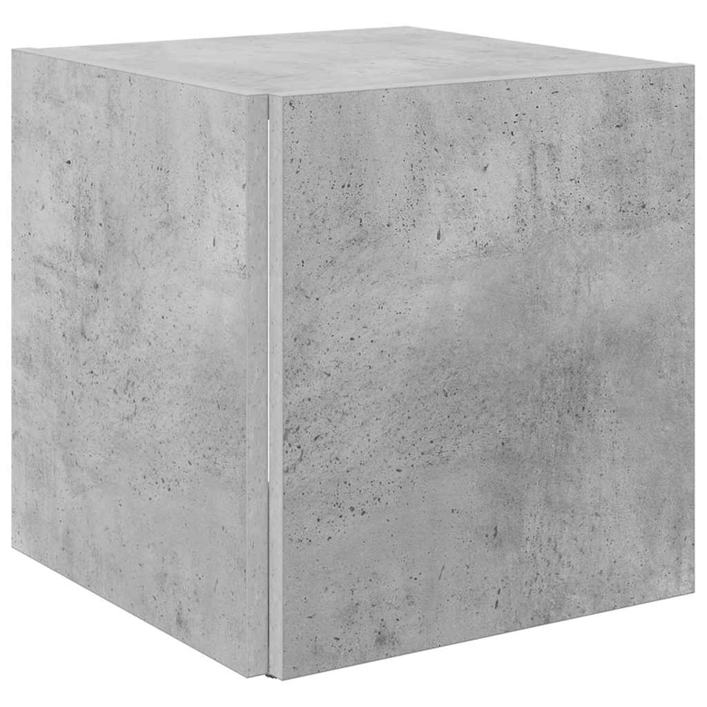 Sidebord betonggrå 33x33x34,5 cm konstruert tre