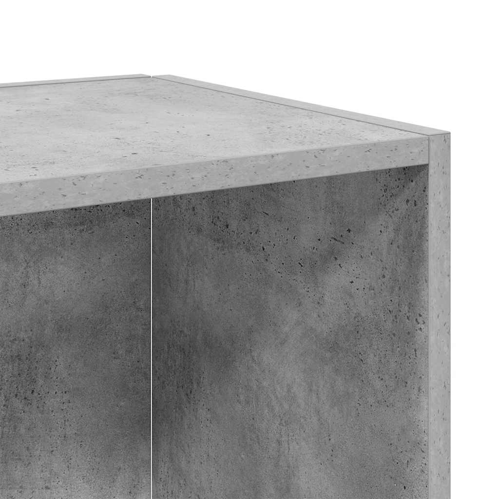 Sidebord betonggrå 33x33x34,5 cm konstruert tre