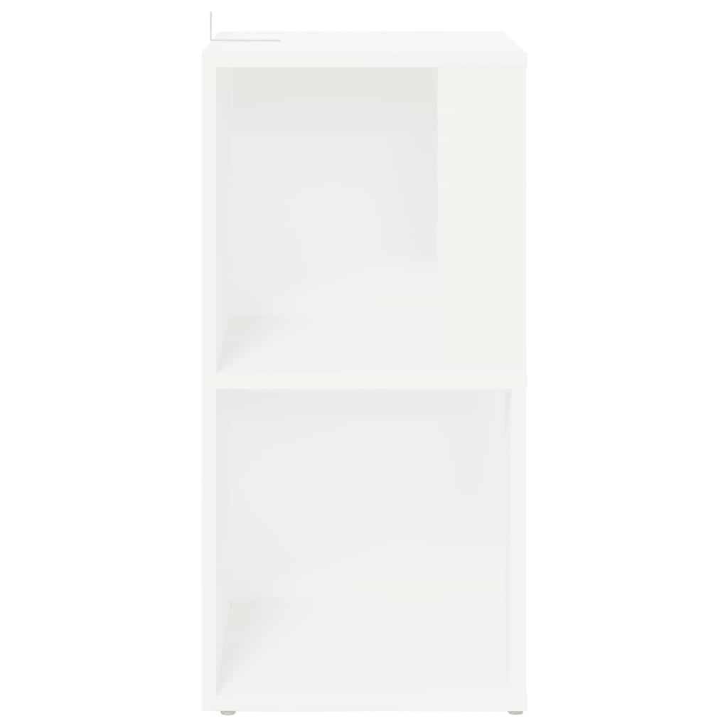 Hjørneskap hvit 33x33x67 cm konstruert tre