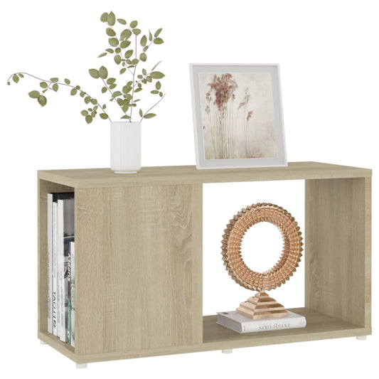 TV-benk sonoma eik 60x24x32 cm konstruert tre