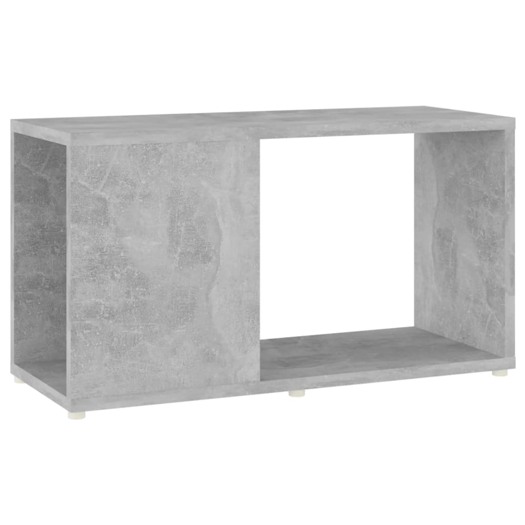 TV-benk betonggrå 60x24x32 cm konstruert tre