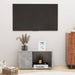 TV-benk betonggrå 60x24x32 cm konstruert tre