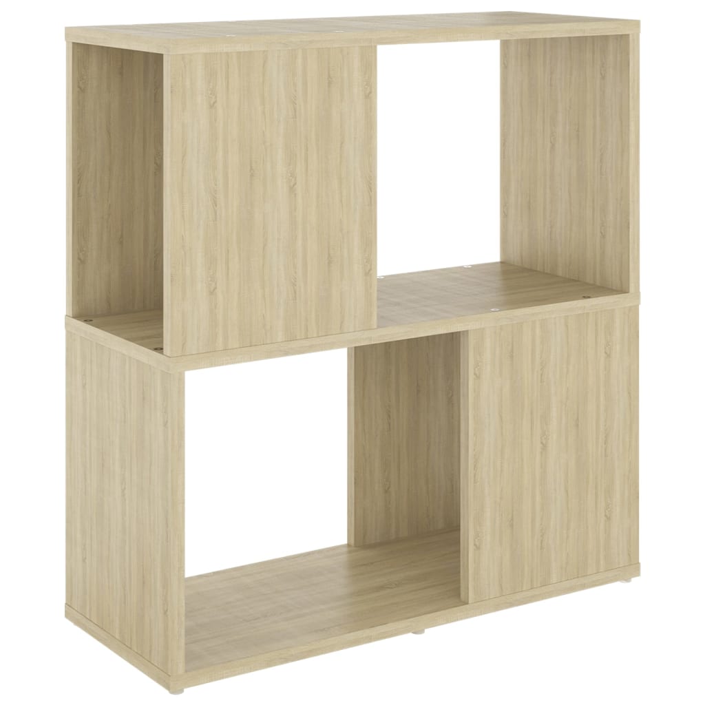 Bokhylle sonoma eik 60x24x63 cm konstruert tre