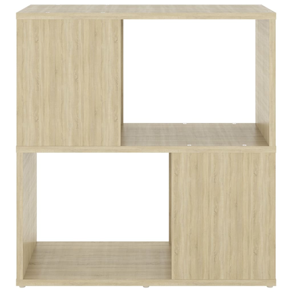Bokhylle sonoma eik 60x24x63 cm konstruert tre