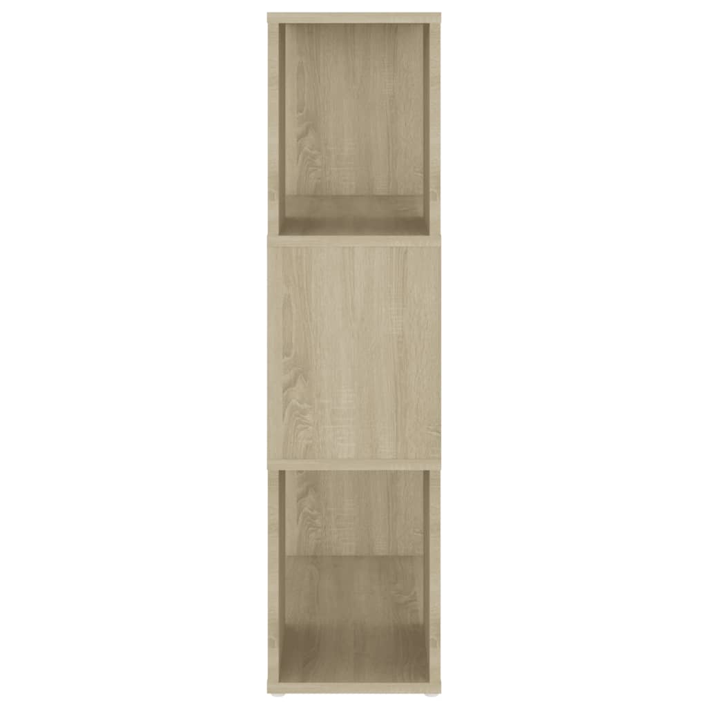 Bokhylle/romdeler sonoma eik 60x24x94 cm konstruert tre