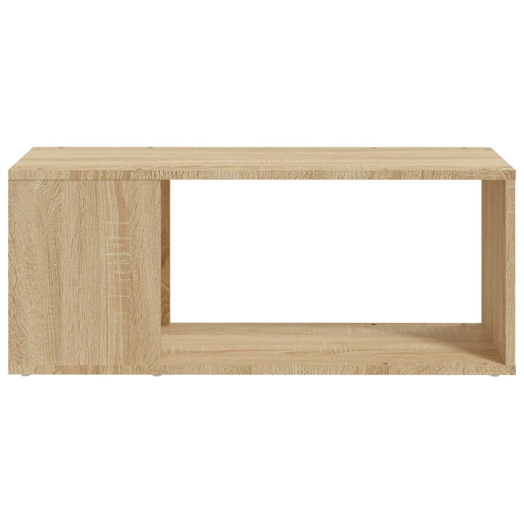 TV-benk sonoma eik 80x24x32 cm konstruert tre