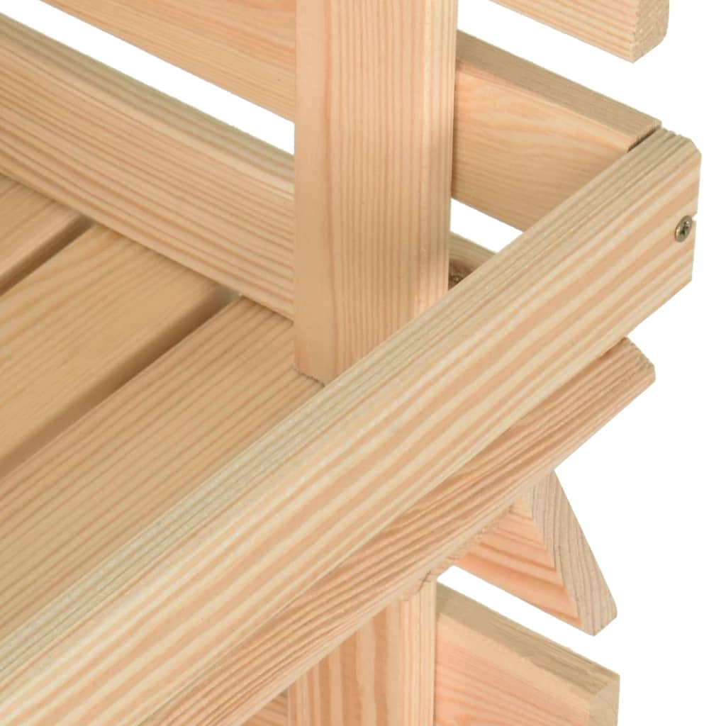 Grønnsakstralle 57x30x80 cm heltre furu