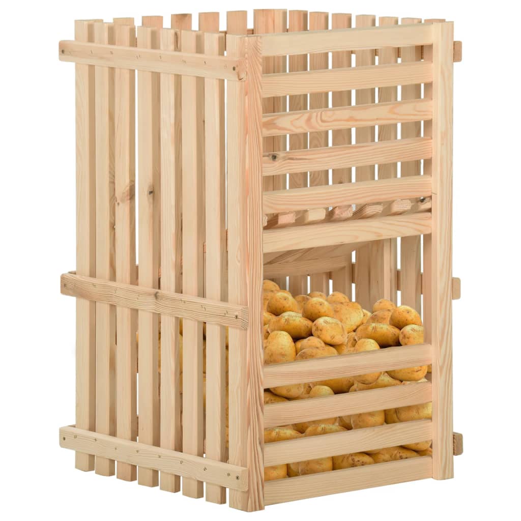 Potetkasse 50x50x80 cm heltre furu