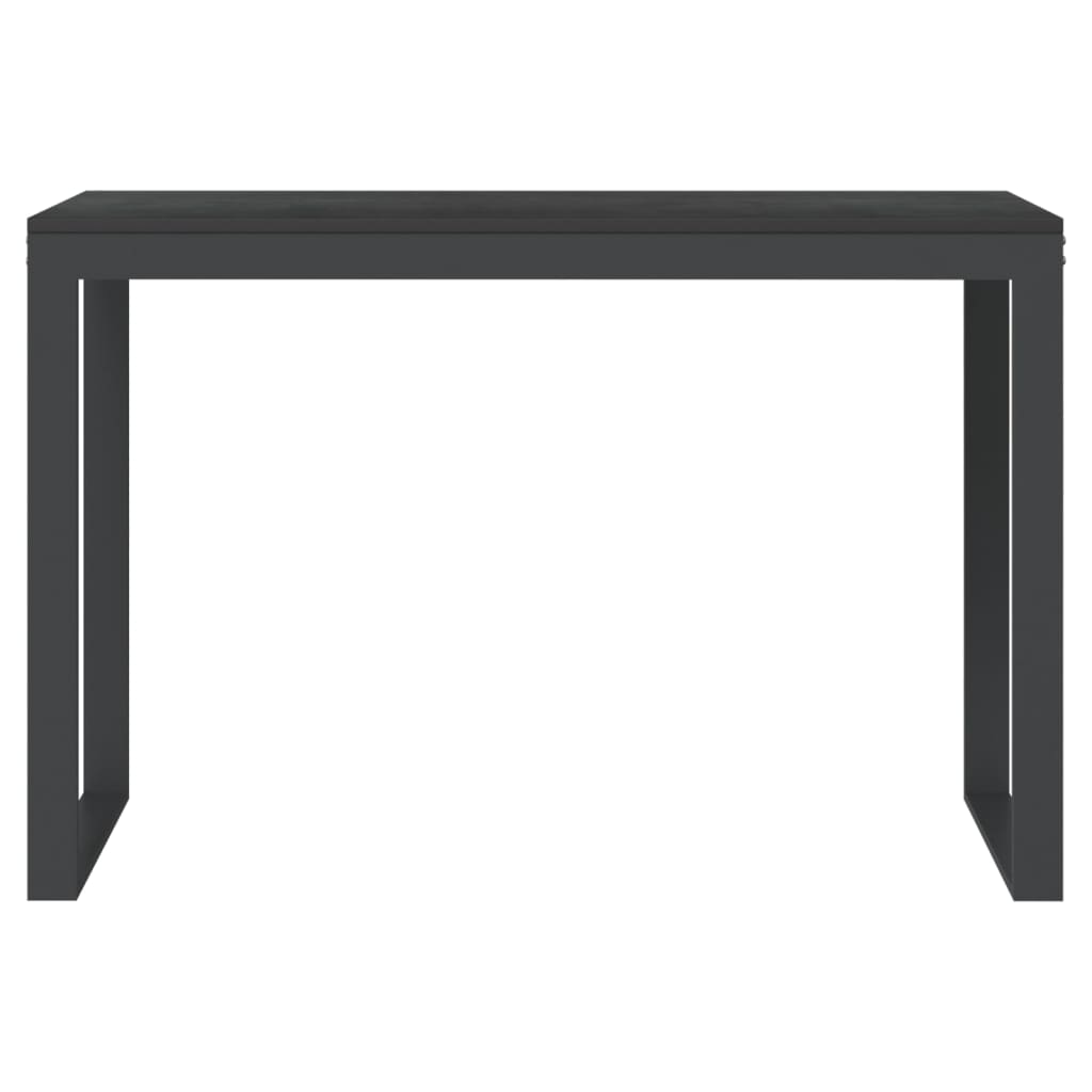 Databord svart 110x60x73 cm sponplate
