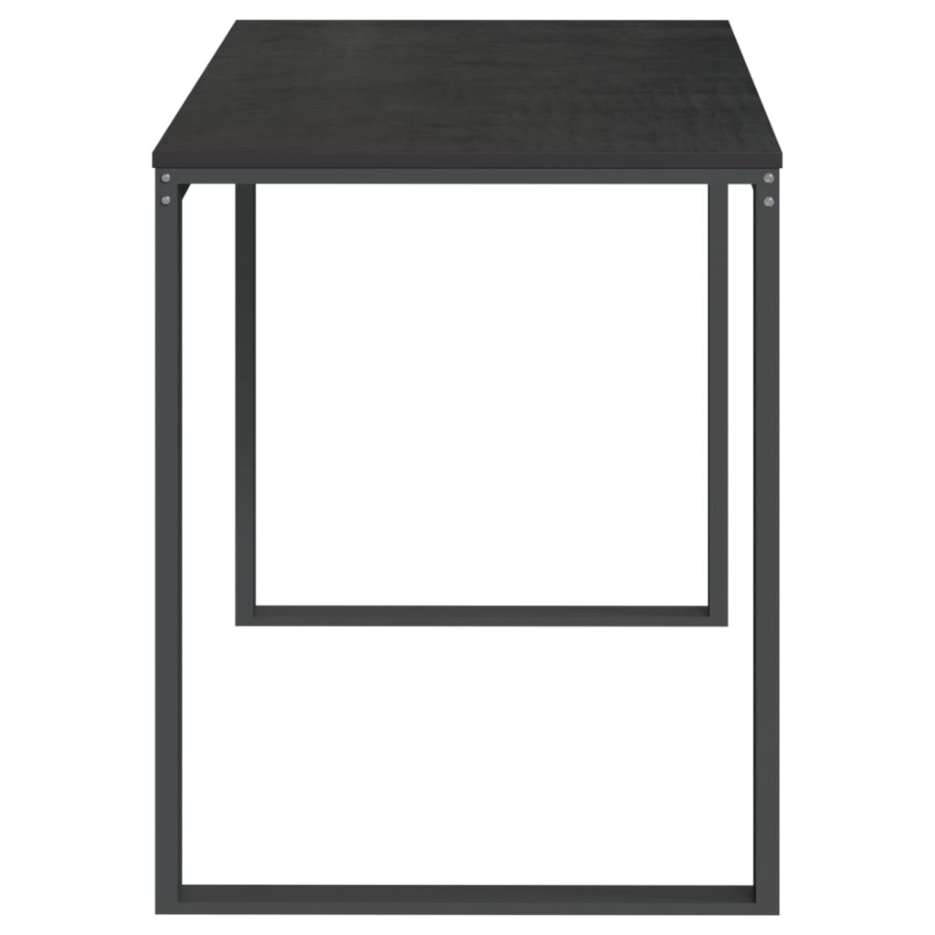 Databord svart 110x60x73 cm sponplate