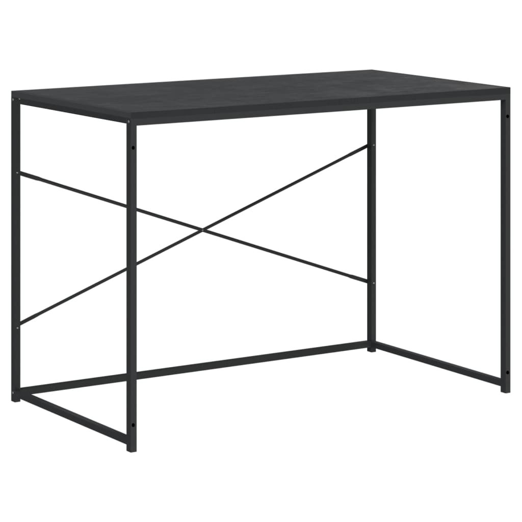 Databord svart 110x60x70 cm sponplate