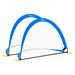 Fotballmål for barn 2 stk oppbevaringspose 119x82x84,5 cm