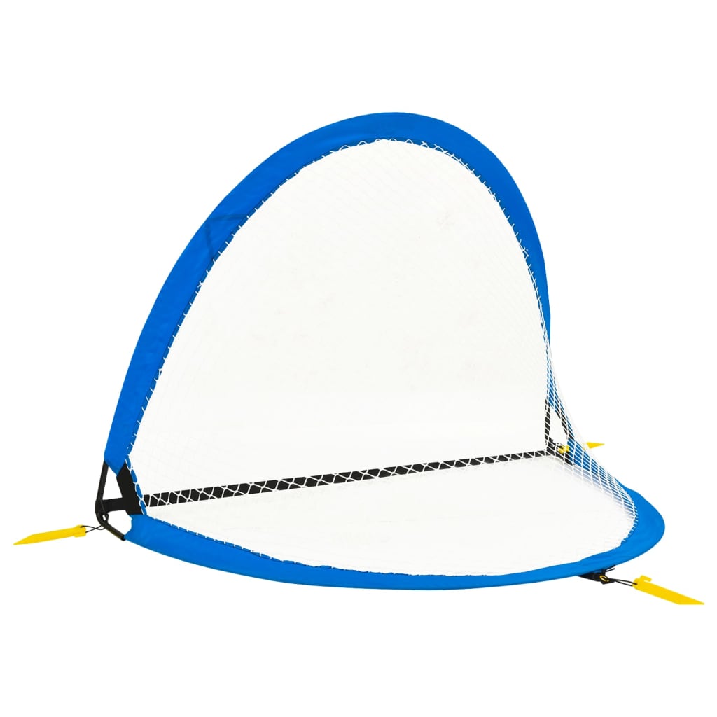 Fotballmål for barn 2 stk oppbevaringspose 119x82x84,5 cm