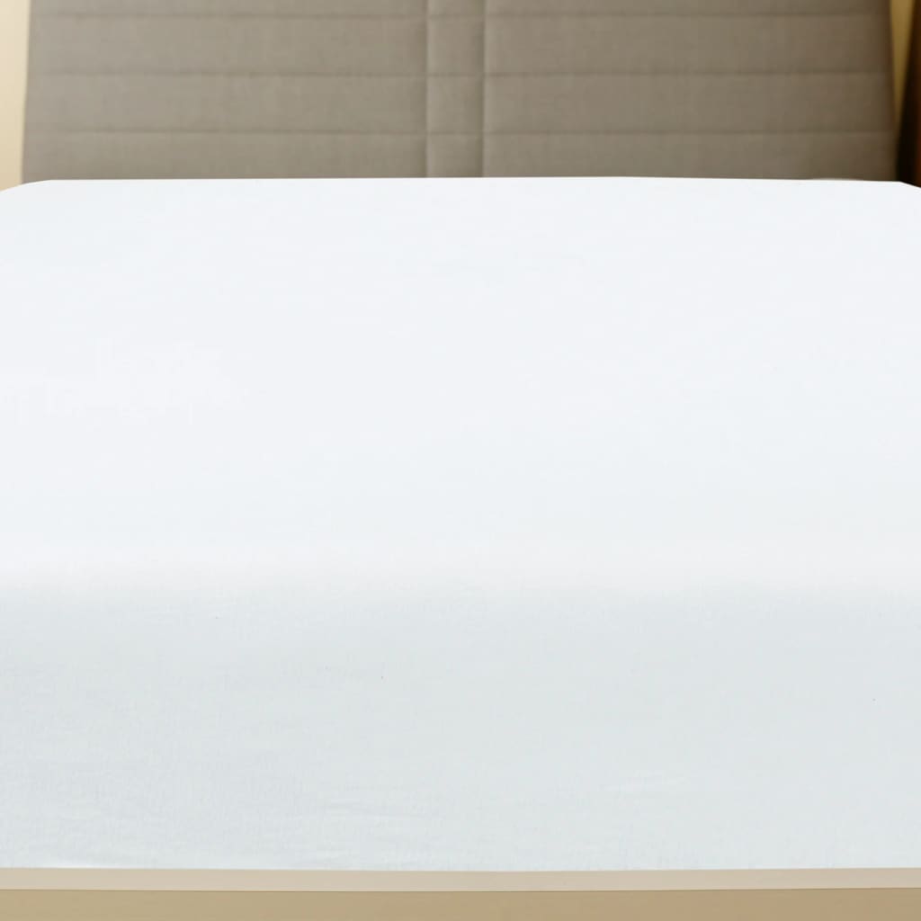 Jerseylaken hvit 100x200 cm bomull